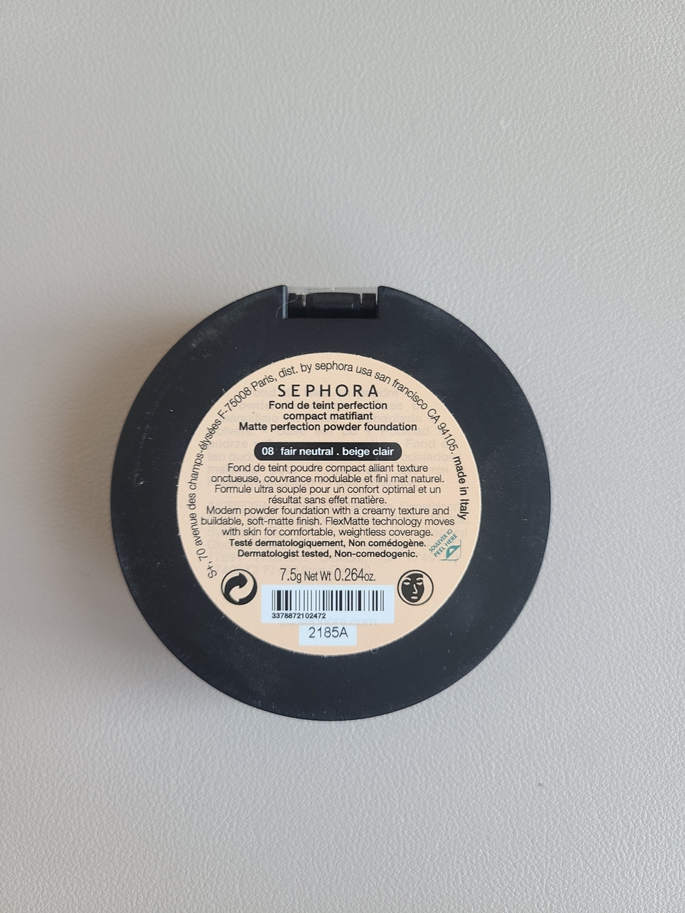 Sephora Matte Perfection Powder Foundation - Fair Neutral (08) **SEALED**